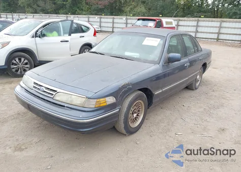 1997 Ford Crown Victoria Lx from USA, damaged, VIN 2FALP74W1VX177655